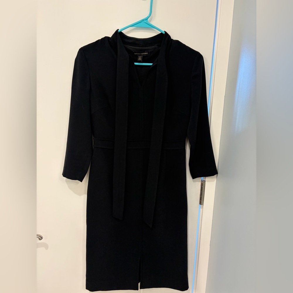Banana Republic Elegant Black Dress